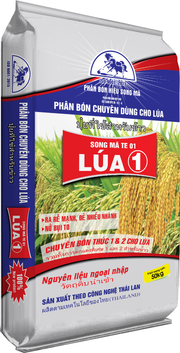 PHÂN BÓN SONG MÃ CHUYÊN LÚA 1 